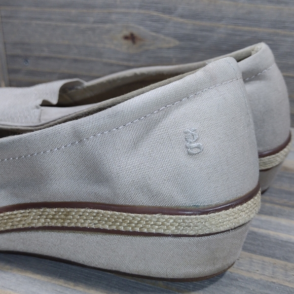 Grasshoppers Loafer Wedge Womens Size 8.5 Beige Tan - Picture 8 of 9